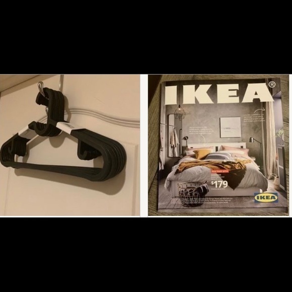 IKEA Other - 10 hangers w free IKEA catalogue last issue book Christmas gifts holiday gift